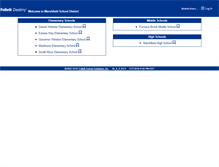 Tablet Screenshot of libraries.mpsd.org