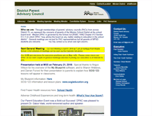 Tablet Screenshot of dpac.mpsd.ca