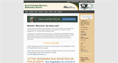 Desktop Screenshot of morrison.mpsd.ca