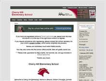 Tablet Screenshot of cherryhill.mpsd.ca